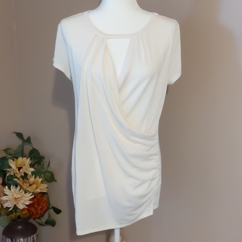 Cream Colored Top by CATO